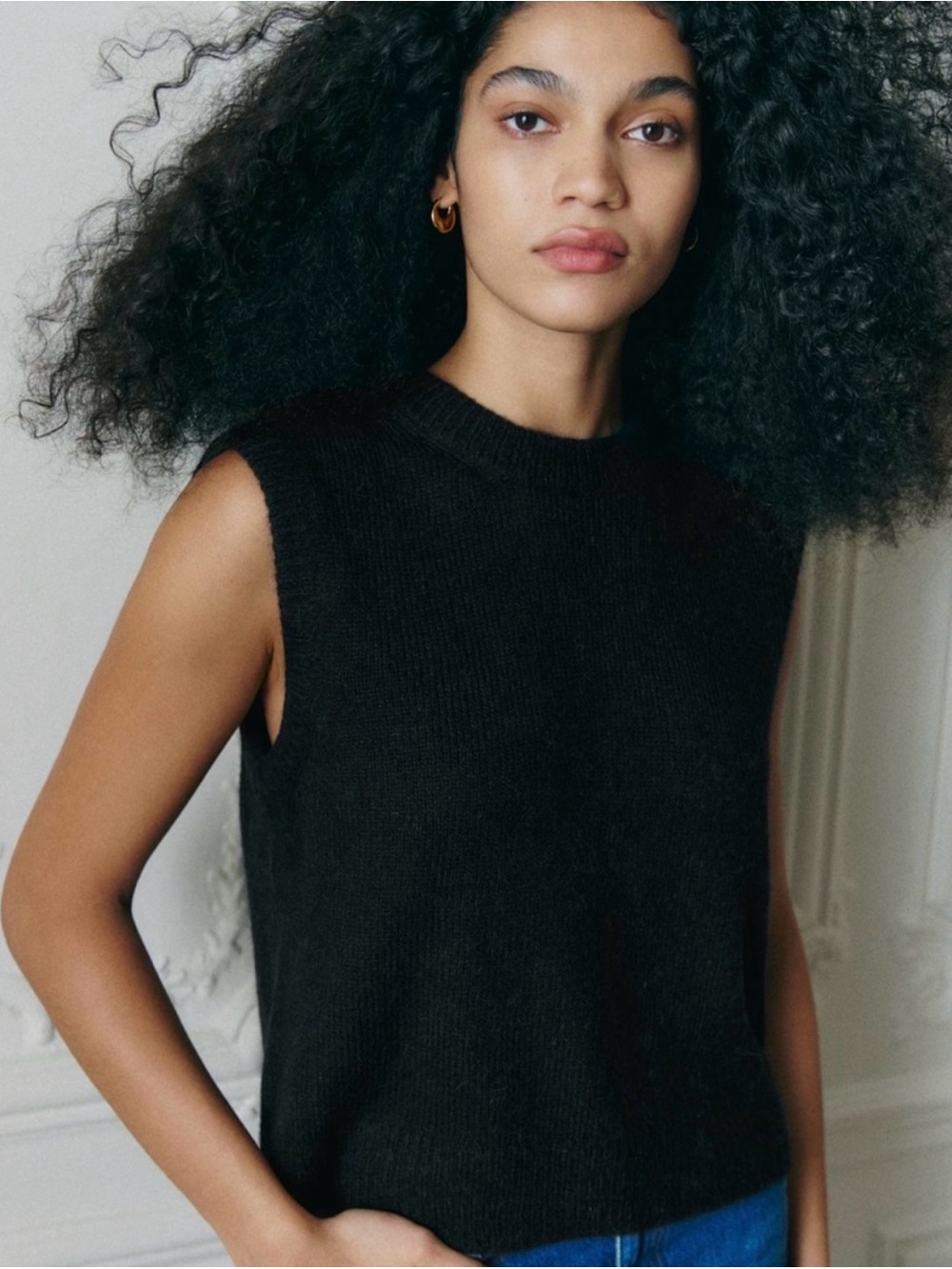 Sezane Samuel Jumper XS Black - Picture 2 of 5
